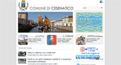 Desktop Screenshot of comune.cesenatico.fc.it